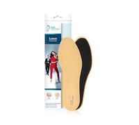 Foot Morning - Semelles Intérieures Chaussures en Cuir Luxus - Semelles Chaussures en Cuir Tanné Première Qualité - Absorption des Odeurs Chaussures au Charbon Actif Intégré (39 EU Femmes)