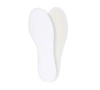 Foot Morning - Semelles Intérieures d'été, Tissu Èponge, Inserts Chaussures Absorbant Odeurs Latex et Charbon de Bois, Hommes et Femmes, Semelles Intérieures Lavables Main Parfumées au Citron (38 EU)