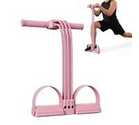 Foot Pedal Elastic Band- 30x20cm Workout Puller Training Equipment | Adjustable Exercise Stretching Bands with Handles | Adaptable for Men Women Youth Beginners Athletes Bodybuilders