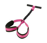 Foot Pedal Resistance Band - Adjustable Yoga Fitness Trainer for Leg Arm Strength Training | Elastic Latex Tube with Soft Foam Pedals, Home Gym Exercise Tool for Indoor Full Body Workout