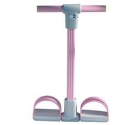 Foot Pédale Résistance Bande 6-Tube élastique Yoga Strap Puller, Exercise Exercise Expander Multifonctionnel Bodybuilding Fitness Equipment with LED Display For Arms Waist Legs