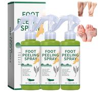 Foot Peeling Spray - Dead Skin Remover for Hard Skin,Peel Mask Alternative,Soak Skip for Hard Areas Care,Instant Peeling, Foot Deodorant,Smelly Odor, Tired Feet Relief,Smooth Feet Boos (3PCS)
