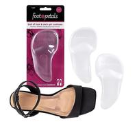 Foot Petals Coussin de soutien de la voûte plantaire et de la plante des pieds, confort de la voûte plantaire, réduit la fatigue du pied et la douleur à la plante des pieds, talons pour femme,