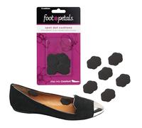 FOOT PETALS Protection Contre l'abrasion, Talons pour Femme, Escarpins, Plats, Solution de Point de Pression pour soulager Les Ampoules Coussin à Pois, Noir, Medium