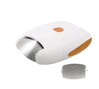Foot Polisher Machine - Handheld Heel Rasp, Portable Sole Shaver | Electronic Callous, Double Velocity Wireless Dead Cuticle Scraper, Waterproof Grooming Sanding Head Component Apparatus Pouch