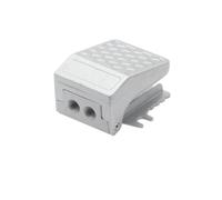 Foot Press Control BSPP 1/4" Threaded 2 Way 2 Position One Inlet One Outlet Air Pneumatic Foot Pedal Valve Switch FV-02 NWPNLXEA(No Fittings)