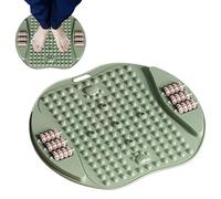 Foot Pressure Point Mat, Massage Pad Pressure Stimulator, Non Slip Massager Plate, Sturdy Home Reflexology Tool for Walking, Lovers, Friends, Coworkers, Wellness