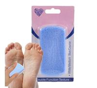 Foot Pumice Stone, Double-Sided Design for Feet, Durable Glass Powder Nursing Stone for Heels, Elbows, and Hands, Ideal for Exfoliation and Smoothing, 1.97x0.79x3.74 inches