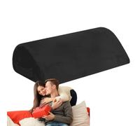 Foot Rest Memory Foam Portable Food Stand Handle Multifunctional Foot Stool