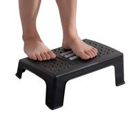 Foot Rest Stool, Under Desk Foot Stool, 13.98x10.24x5.51in Anti Slip Massage Support Step, Ergonomic Comfort Footrest, Foots Support Stand, Home Office Study Stools