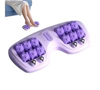 Foot Roller, 11.42x5.91x1.97 Inches, Yoga Plantar Fascia Massager for Muscle Relief, Portable Tool with Sturdy Design and Easy Grip, Exercise Accessory for Leg Hip Back Men Women Athletes Travel Home