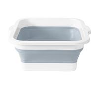 Foot Soaking Basin, Large Foldable Foot Bath Bucket, 16.54x14.96x6.69 inches, 168 Massage Convex Points, Anti-Slip Sturdy Design, Ideal for Home, Hotel, Car Cleaning, Men, Elderly
