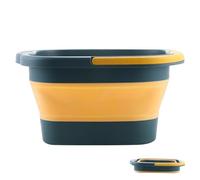 Foot Soaking Tub - PP 43x33.5x22cm | Foldable Foot Spa Basin With Massage Points, Pedicure Soaker Bucket | Portable Foots Bath Tub For Women Men Home Relaxation Pedicure Cleaning Use