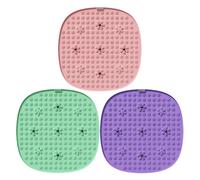 Foot Stimulator Mat, Extra Large Relief Pad, Non Slip Textured Round Feet Mat, 21.65x21.65x0.39 Inches Petal Design, for Muscle Relaxation, Athletes, Elderly Users, or Anyone