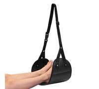 Foot Support Hammock - Telescopic Leg Sling, Airplane Travel Foot Rest, Portable Comfort Device | Bus Car Business Trip Office Camping Adjustable Leg Elevation Travel Accessory Relaxation Sling