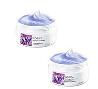 Foot Works - 2 pots de crème de nuit à la lavande