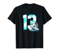 Football 13e Anniversaire 13 Ans Glace Cream Drip Bday Party T-Shirt