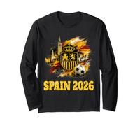 Football américain Espagne 26 Fan Pride Supporter Winner Art Manche Longue