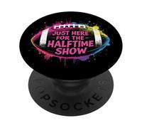 Football américain Juste là pour Le Spectacle de la mi-Temps PopSockets PopGrip Adhésif