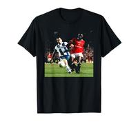Football Andy Cole Manchester United Porto Ligue des Champions T-Shirt