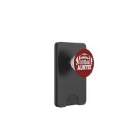 Football Auntie Loud Proud Football Cheer Aunt Football Team PopSockets PopWallet pour MagSafe