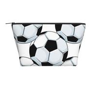 Football, Ballons De Football, Sports, Trousse de Toilette Trousse de Maquillage Sac à cosmétiques Trousse de Toilette de Voyage Portable