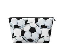 Football, Ballons De Football, Sports, Trousse de Toilette Trousse de Maquillage Sac à cosmétiques Trousse de Toilette de Voyage Portable