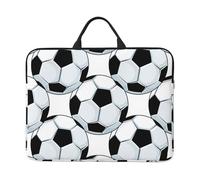 Football Ballons de Soccer Sports,Housse pour Ordinateur Portable 14 Pouces, Sacoche pour Ordinateur Portable, Mallette avec poignée