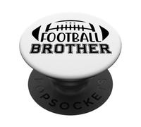 Football Brother Thats My Big Bro Little Football Brothers PopSockets PopGrip Adhésif