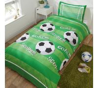 Football Chambre Simple Housse de Couette Double/ Rideaux/ Drap Housse & Plus