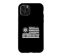 Football Coach Team Player US American Flag Patriotic Retro Coque pour iPhone 11 Pro