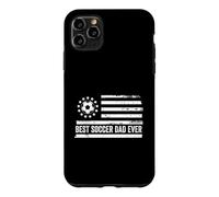 Football Coach Team Player US American Flag Patriotic Retro Coque pour iPhone 11 Pro Max