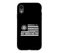 Football Coach Team Player US American Flag Patriotic Retro Coque pour iPhone XR