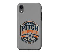 Football Collection Pitch Perfect Soccer Club Coque pour iPhone XR