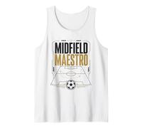 Football Collection Soccer Midfield Maestro Playing Field Débardeur