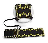 Football d'entraînement Ceinture Shoot Ballon Formation Aide à la Pratique de Football en Solo avec élastique Ceinture d'entraînement réglable pour Enfant Adulte Convient aux balles 3, 4 et 5