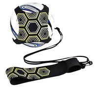 Football d'entraînement, Équipement de formation de football Mains libres Pratique solo avec ceinture Corde élastique Universal Convient # 3 # 4 # 5 Ballons de football pour les adultes des enfants