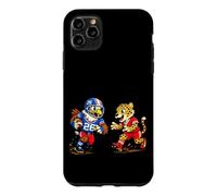 Football Eagle vs Cheetah Mascot Sports Graphic Coque pour iPhone 11 Pro Max