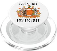 Football Falls Out Balls Out Tis The Season Fall Football PopSockets PopGrip pour MagSafe
