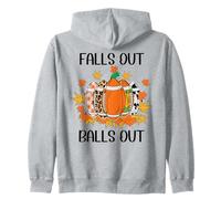 Football Falls Out Balls Out Tis The Season Fall Football Sweat à Capuche