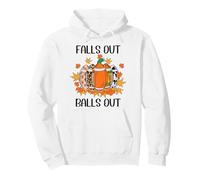 Football Falls Out Balls Out Tis The Season Fall Football Sweat à Capuche