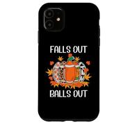 Football Falls Out Balls Out Tis The Season for Touchdowns Coque pour iPhone 11