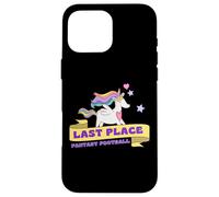Football Fantastique Dernière Place drôle de Licorne Coque pour iPhone 16 Pro Max