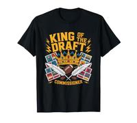 Football Fantasy Commissaire Roi du Draft FFL Ligue Jour De T-Shirt