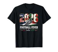 Football Fever 2026 USA Canada Mexique Match Time Spirit T-Shirt