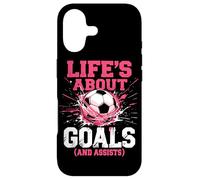 Football, Filles et Femmes | La Vie est à Propos des objectifs et des Aides Coque pour iPhone 17