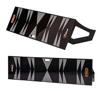 Football Flick Pro Wall Rebounder Planche de Rebond en Acrylique à Double Angle 150 cm Équipement d'entraînement pour Les Passes au Sol et Les Cols Hauts