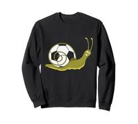 Football Football Snail Lover Player Coach Cartoon Garçons Filles Sweatshirt