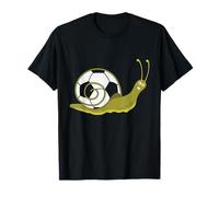Football Football Snail Lover Player Coach Cartoon Garçons Filles T-Shirt