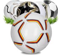 Football 'Germany' - Ballon pour enfants & adultes comme cadeau - Taille 5 parfait pour marquer des buts - Ballon de sport pour l'entraînement en intérieur & en extérieur - Ballon de soccer parfait bl